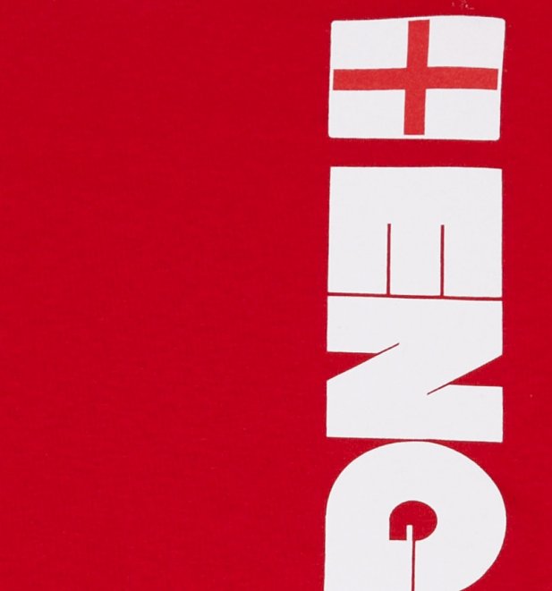 Men's Red FIFA World Cup England Ringer T-Shirt Men's Red FIFA World Cup England Ringer T-Shirt