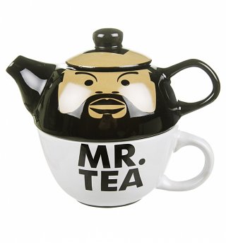 Mr Tea Teapot And Cup For One Set Mr Tea Teapot And Cup For One Set