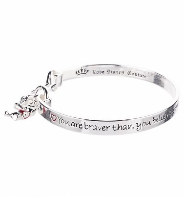 Platinum Plated Braver Than You Believe Winnie The Pooh Bangle from Disney Couture Platinum Plated Braver Than You Believe Winnie The Pooh Bangle from Disney Couture
