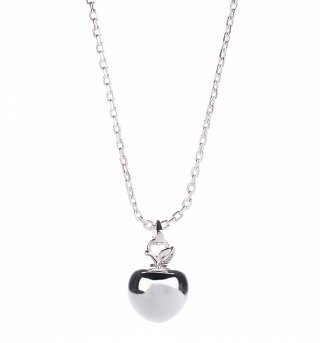 Platinum Plated Poison Apple Snow White Necklace from Disney Couture Platinum Plated Poison Apple Snow White Necklace from Disney Couture