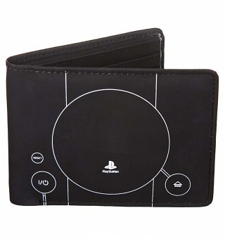 PlayStation Console Blue Print Wallet PlayStation Console Blue Print Wallet