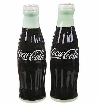 Retro Ceramic Coca-Cola Salt And Pepper Shakers Retro Ceramic Coca-Cola Salt And Pepper Shakers