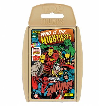 Retro Marvel Comics Top Trumps Card Game Retro Marvel Comics Top Trumps Card Game