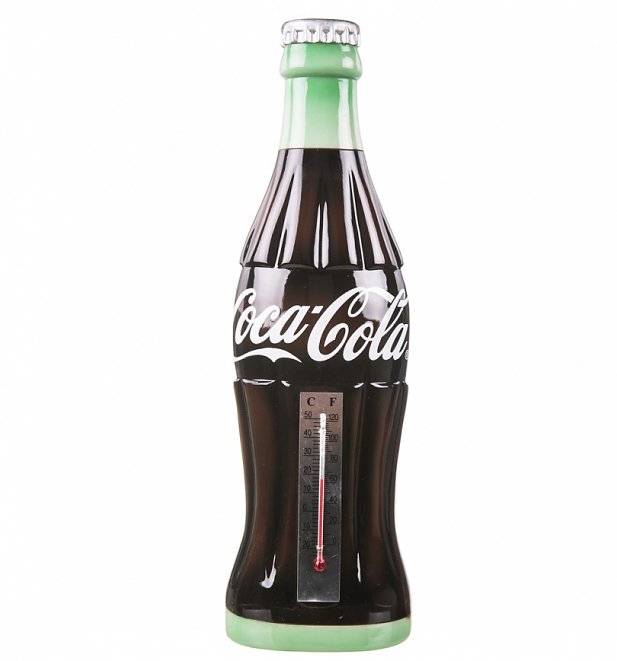 Retro Resin Coca-Cola Contour Bottle Thermometer Retro Resin Coca-Cola Contour Bottle Thermometer