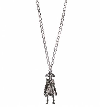 Sterling Silver Harry Potter Dobby The House Elf Charm Necklace Sterling Silver Harry Potter Dobby The House Elf Charm Necklace