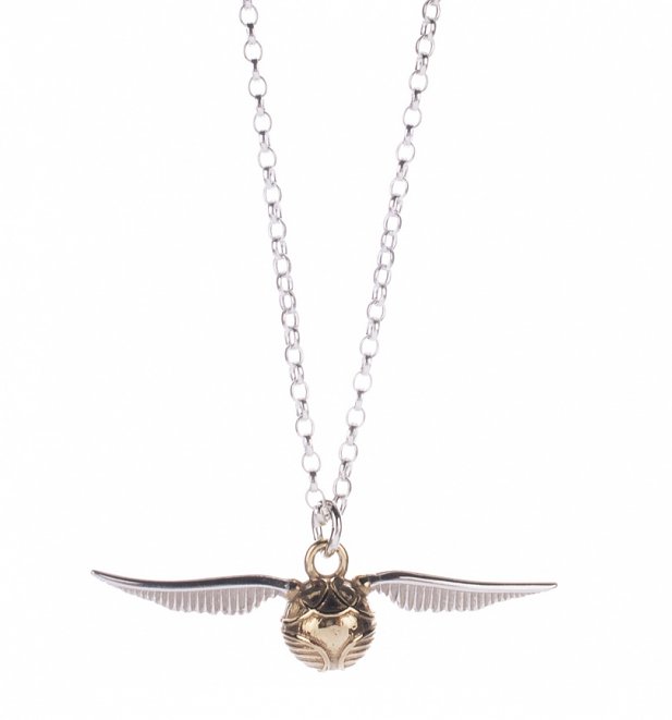 Sterling Silver Harry Potter Golden Snitch Charm Necklace Sterling Silver Harry Potter Golden Snitch Charm Necklace