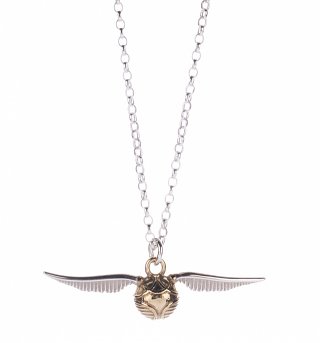 Sterling Silver Harry Potter Golden Snitch Charm Necklace Sterling Silver Harry Potter Golden Snitch Charm Necklace