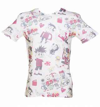 Unisex Beano vs. Burgerman Comic Characters Sublimation T-Shirt Unisex Beano vs. Burgerman Comic Characters Sublimation T-Shirt