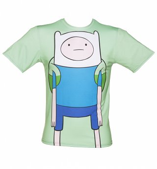 Unisex Green Adventure Time T-Shirt from Mr Gugu & Miss Go Unisex Green Adventure Time T-Shirt from Mr Gugu & Miss Go
