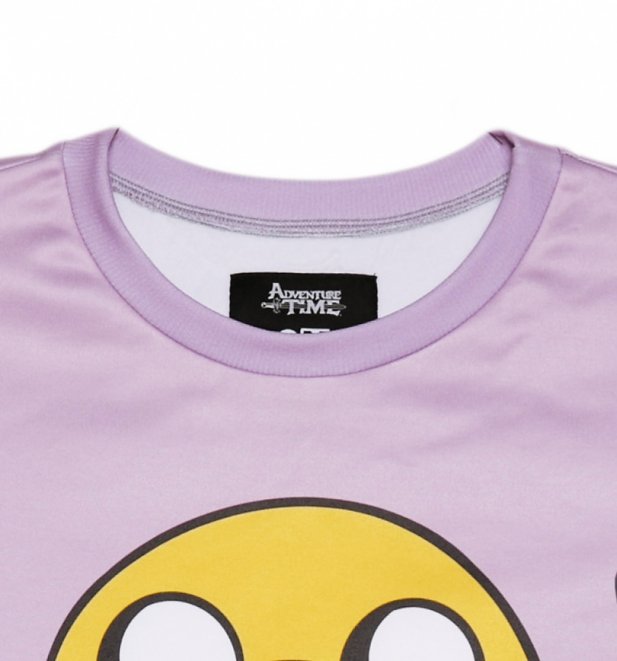 Unisex Lilac Adventure Time Jake The Dog Sweater from Mr Gugu & Miss Go Unisex Lilac Adventure Time Jake The Dog Sweater from Mr Gugu & Miss Go