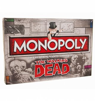 Walking Dead 3D Monopoly Game Set Walking Dead 3D Monopoly Game Set