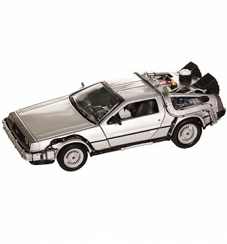 Welly Back To The Future 2 DeLorean 1:24 Scale Diecast Model Welly Back To The Future 2 DeLorean 1:24 Scale Diecast Model