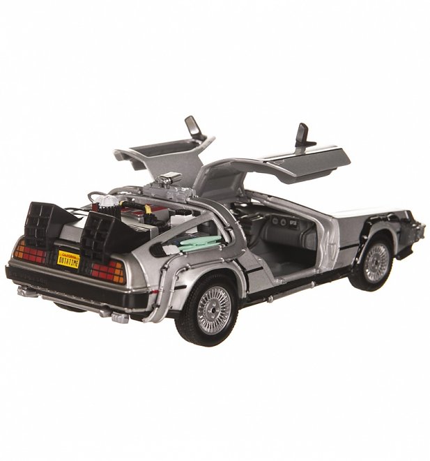 Welly Back To The Future 2 DeLorean 1:24 Scale Diecast Model Welly Back To The Future 2 DeLorean 1:24 Scale Diecast Model