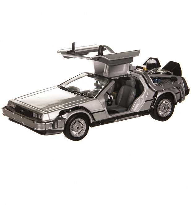 Welly Back To The Future 2 DeLorean 1:24 Scale Diecast Model Welly Back To The Future 2 DeLorean 1:24 Scale Diecast Model