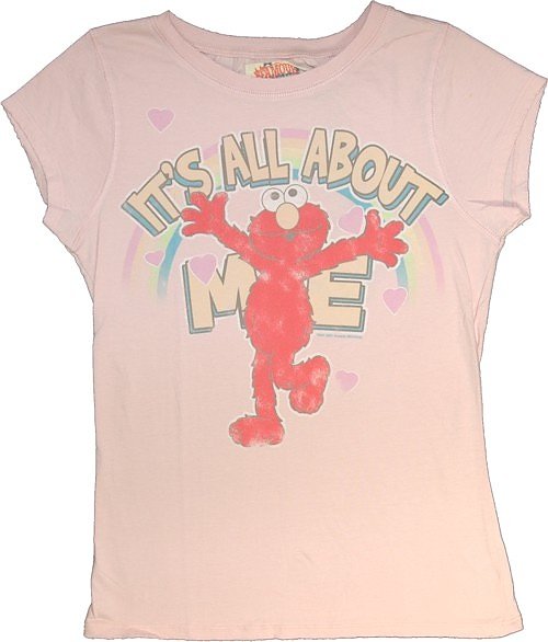 Elmo It's All About Me Ladies Sesame Street TShirt from Famous Forever