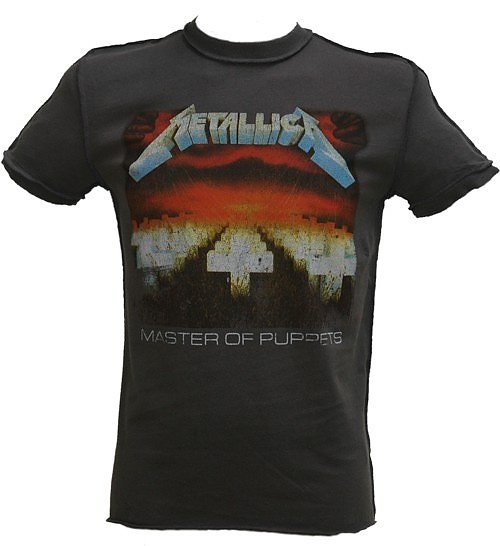 Master Of Puppets Men's Metallica T-Shirt from Amplified Vintage